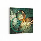 Olla 10111K Abstract Görsel Kare Kanvas Tablo (Ölçü: 25X25)