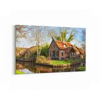 Olla 18001Y Yapı Görseli Yatay Kanvas Tablo (Ölçü: 120X80)