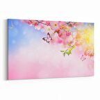 Olla 11746Y Orkide Çiçek Görseli Yatay Kanvas Tablo (Ölçü: 120X80)