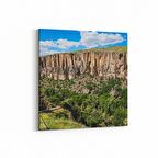 Olla 13162K Doğa / Manzara Görseli Kare Kanvas Tablo (Ölçü: 60X60)