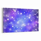 Olla 14750Y Gece Gökyüzü Görseli Yatay Kanvas Tablo (Ölçü: 150X100)