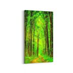 Olla 14469DD Doğa / Manzara Görseli Dikey Dar Kanvas Tablo (Ölçü: 60X120)