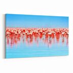 Olla 12687Y Hayvanlar Alemi Görseli Yatay Kanvas Tablo (Ölçü: 70X50)