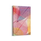 Olla 10355D Abstract Görsel Dikey Kanvas Tablo (Ölçü: 60X90)