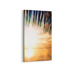 Olla 16123DD Günbatımı Görseli Dikey Dar Kanvas Tablo (Ölçü: 30X60)