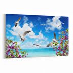 Olla 13329Y Doğa / Manzara Görseli Yatay Kanvas Tablo (Ölçü: 90X60)