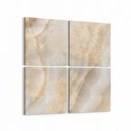 Olla 16690K4 Mermer Desen Görsel Kare 4'lü Kanvas Tablo (Ölçü: 65X65)