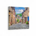 Olla 18566K Yapı Görseli Kare Kanvas Tablo (Ölçü: 100X100)