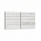 Olla 12033K2Y Ahşap Desen Görseli Kare 2'li Yatay Kanvas Tablo (Ölçü: 125X60)