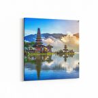 Olla 14306K Doğa / Manzara Görseli Kare Kanvas Tablo (Ölçü: 30X30)