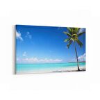 Olla 16495Y Kumsal / Sahil Görseli Yatay Kanvas Tablo (Ölçü: 45X30)