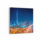 Olla 18560K4 Yapı Görseli Kare 4'lü Kanvas Tablo (Ölçü: 65X65)