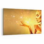 Olla 16793Y Model / Manken Görseli Yatay Kanvas Tablo (Ölçü: 120X80)