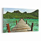 Olla 13784Y Doğa / Manzara Görseli Yatay Kanvas Tablo (Ölçü: 90X60)