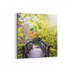 Olla 13276K Doğa / Manzara Görseli Kare Kanvas Tablo (Ölçü: 25X25)