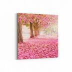 Olla 14347K Doğa / Manzara Görseli Kare Kanvas Tablo (Ölçü: 60X60)