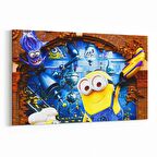 Olla 12710Y Çocuk Odası Görseli Yatay Kanvas Tablo (Ölçü: 120X80)