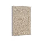 Olla 10049D Abstract 3 Boyut Görsel Dikey Kanvas Tablo (Ölçü: 60X90)