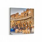 Olla 18516K Yapı Görseli Kare Kanvas Tablo (Ölçü: 60X60)