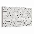 Olla 14953Y Geometrik Desen Görseli Yatay Kanvas Tablo (Ölçü: 30X20)