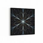 Olla 10383K Abstract Görsel Kare Kanvas Tablo (Ölçü: 25X25)