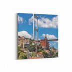 Olla 17920K Yapı Görseli Kare Kanvas Tablo (Ölçü: 60X60)