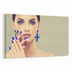 Olla 17024Y Model / Manken Görseli Yatay Kanvas Tablo (Ölçü: 90X60)