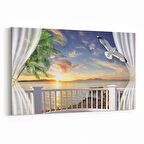 Olla 13647Y Doğa / Manzara Görseli Yatay Kanvas Tablo (Ölçü: 30X20)