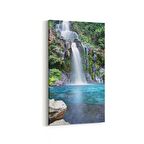 Olla 13616DD Doğa / Manzara Görseli Dikey Dar Kanvas Tablo (Ölçü: 60X120)