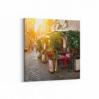 Olla 18440K Yapı Görseli Kare Kanvas Tablo (Ölçü: 25X25)