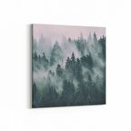 Olla 14427K Doğa / Manzara Görseli Kare Kanvas Tablo (Ölçü: 25X25)