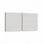 Olla 14943K2Y Geometrik Desen Görseli Kare 2'li Yatay Kanvas Tablo (Ölçü: 65X30)