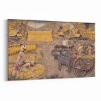 Olla 16269Y Heykel / Sanat Görseli Yatay Kanvas Tablo (Ölçü: 120X80)