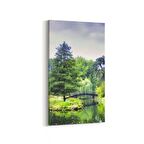 Olla 13384DD Doğa / Manzara Görseli Dikey Dar Kanvas Tablo (Ölçü: 40X80)