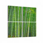 Olla 13658K4 Doğa / Manzara Görseli Kare 4'lü Kanvas Tablo (Ölçü: 145X145)