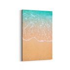 Olla 16414D Kumsal / Sahil Görseli Dikey Kanvas Tablo (Ölçü: 60X90)