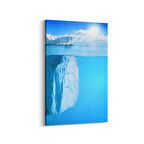 Olla 12885D Deniz / Okyanus Görseli Dikey Kanvas Tablo (Ölçü: 100X150)