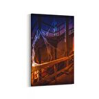 Olla 18870D Yapı Görseli Dikey Kanvas Tablo (Ölçü: 60X90)