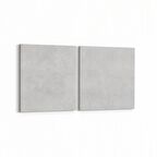 Olla 12422K2Y Beton Görseli Kare 2'li Yatay Kanvas Tablo (Ölçü: 145X70)