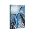 Olla 19004D Yapı Görseli Dikey Kanvas Tablo (Ölçü: 20X30)