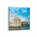 Olla 18863K Yapı Görseli Kare Kanvas Tablo (Ölçü: 60X60)