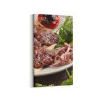 Olla 15096DD Gıda Görseli Dikey Dar Kanvas Tablo (Ölçü: 60X120)