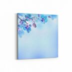 Olla 11690K Orkide Çiçek Görseli Kare Kanvas Tablo (Ölçü: 60X60)