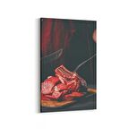 Olla 15310D Gıda Görseli Dikey Kanvas Tablo (Ölçü: 100X150)