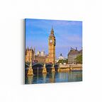 Olla 18733K Yapı Görseli Kare Kanvas Tablo (Ölçü: 25X25)