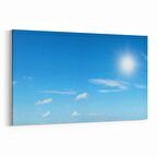 Olla 15797Y Gökyüzü Bulut Görseli  Yatay Kanvas Tablo (Ölçü: 150X100)