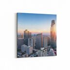 Olla 18604K4 Yapı Görseli Kare 4'lü Kanvas Tablo (Ölçü: 125X125)