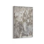 Olla 12434D Beton Görseli Dikey Kanvas Tablo (Ölçü: 60X90)
