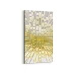 Olla 10045DD Abstract 3 Boyut Görsel Dikey Dar Kanvas Tablo (Ölçü: 30X60)