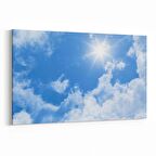 Olla 15789Y Gökyüzü Bulut Görseli  Yatay Kanvas Tablo (Ölçü: 70X50)